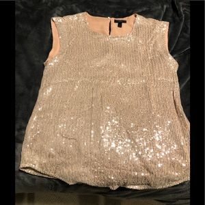 J crew Sequin top